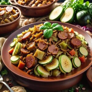 Bigos z cukinii dla dzieci