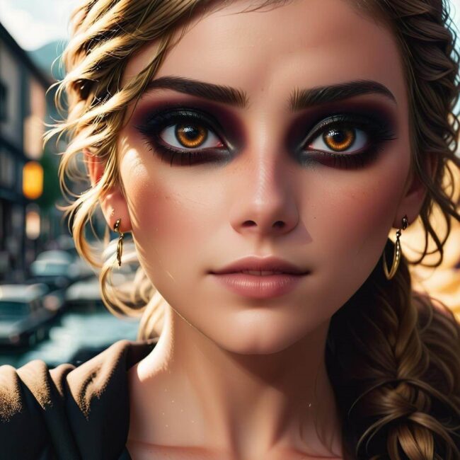 Korekcyjne techniki dla podbitego oka