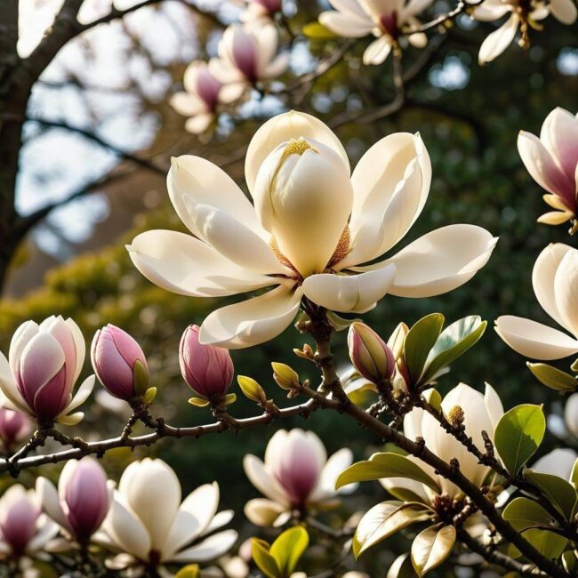 Wiek magnolii do obfitego kwitnienia